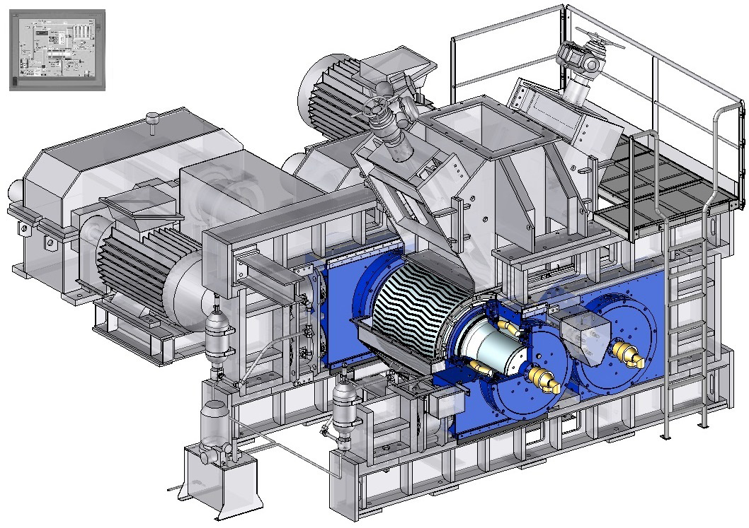 SAHUTCONREUR Roller Press